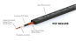 Preview: EBS PCF-DL10G DLX Deluxe Flat Patch, 10cm